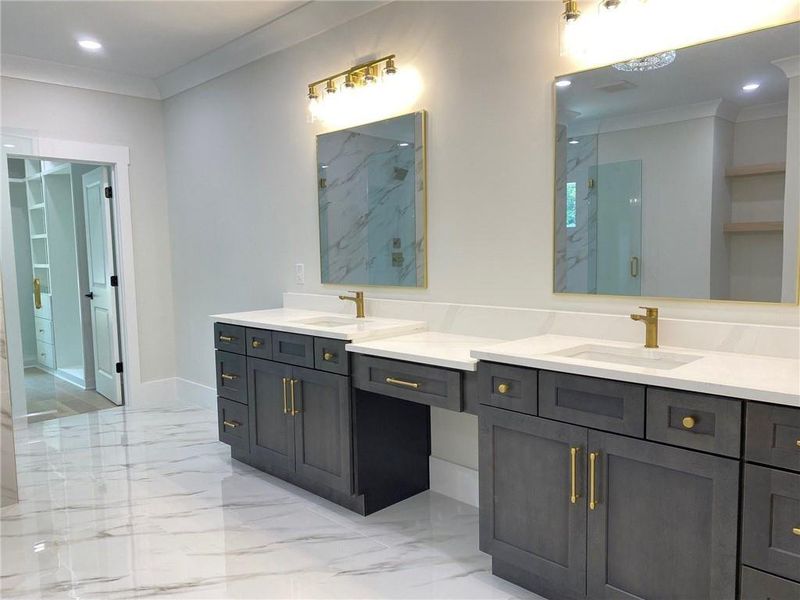 Furnished interior view inside a new home in , Dacula (Image 37).