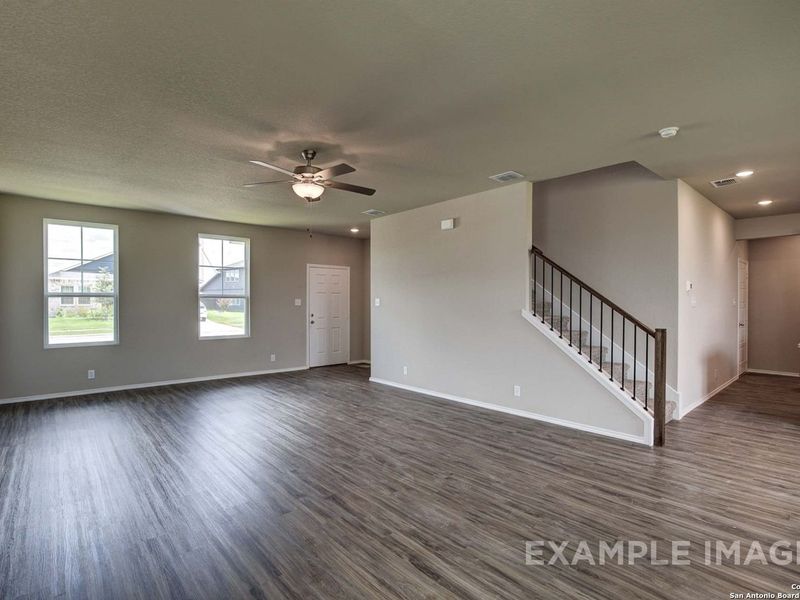 Spacious, unfurnished interior of a new home in Bricewood, San Antonio (Image 16).