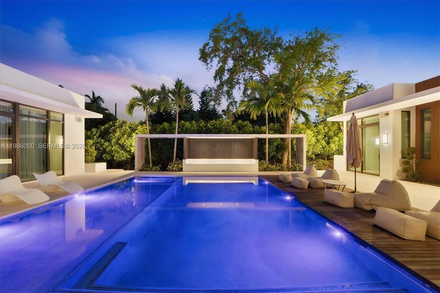 Exterior details and patio area of a home in , Miami Shores (Image 4). Exterior details and patio area of a home in , Miami Shores (Image 4).