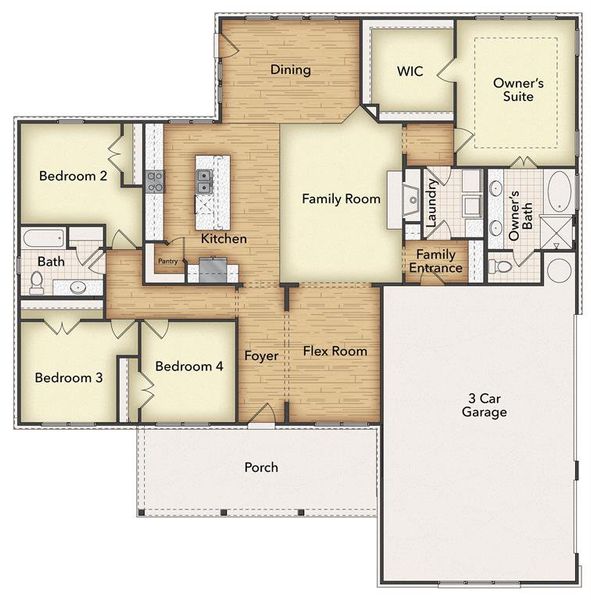 View of home floor plan View of home floor plan