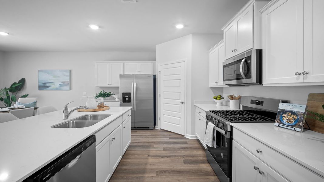 Furnished interior view inside a new home in The Retreat at East Argent, Ridgeland (Image 4).