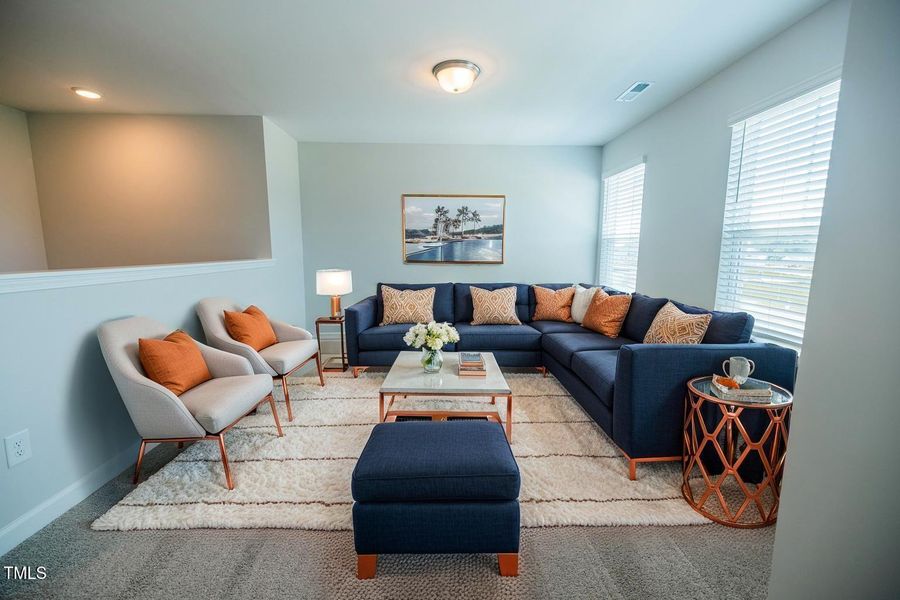 Furnished interior view inside a new home in Tobacco Road, Angier (Image 139). Furnished interior view inside a new home in Tobacco Road, Angier (Image 139).