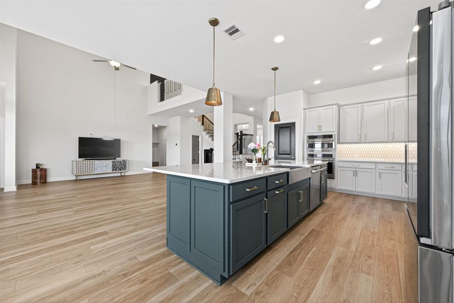 Furnished interior view inside a new home in Dunham Pointe 65' Homesites, Cypress (Image 10). Furnished interior view inside a new home in Dunham Pointe 65' Homesites, Cypress (Image 10).