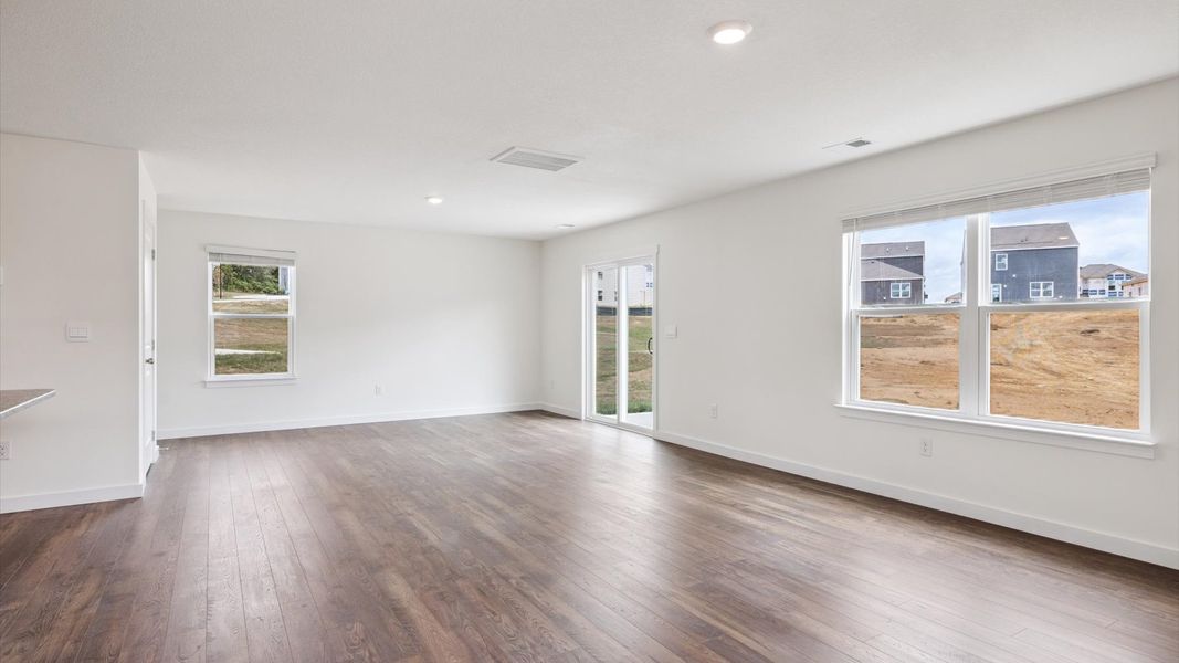 Spacious, unfurnished interior of a new home in Belhaven, Knoxville (Image 11). Spacious, unfurnished interior of a new home in Belhaven, Knoxville (Image 11).