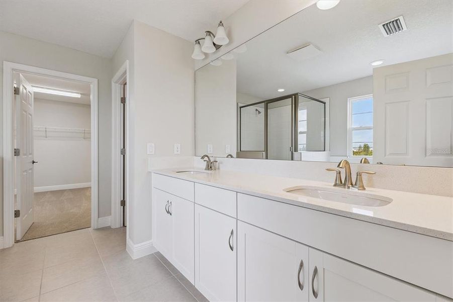 Furnished interior view inside a new home in Mirada, San Antonio (Image 3).