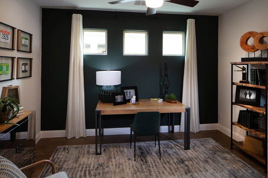 Representative furnished interior of a home built from the Auburn by Taylor Morrison in South Oak 50s, Oak Point (Image 14). Representative furnished interior of a home built from the Auburn by Taylor Morrison in South Oak 50s, Oak Point (Image 14).