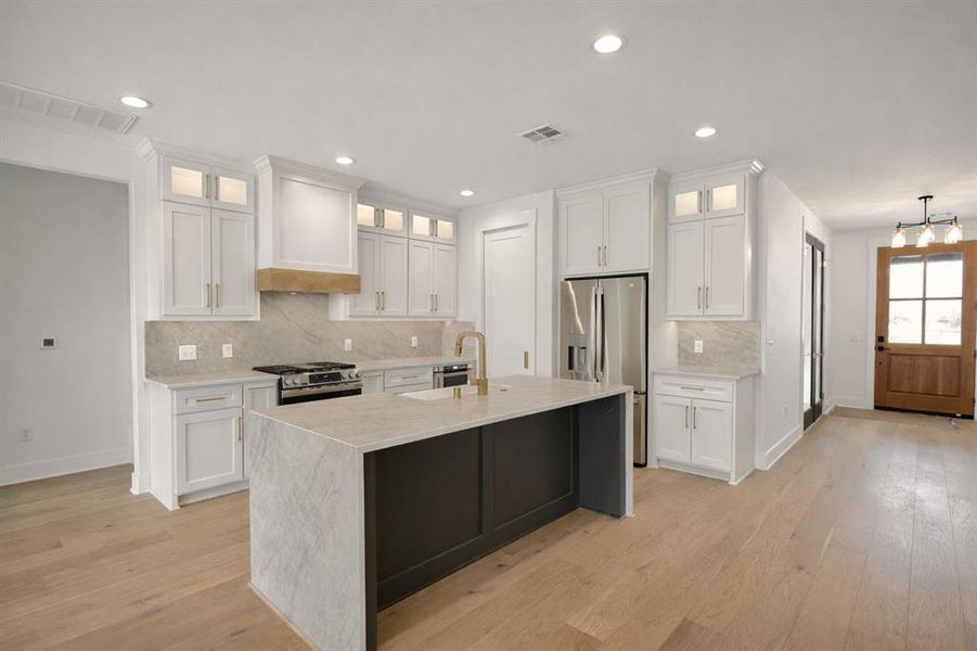 Furnished interior view inside a new home in , Pottsboro (Image 13).