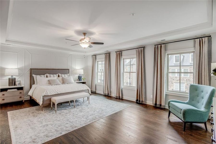 Furnished interior view inside a new home in , Senoia (Image 38).