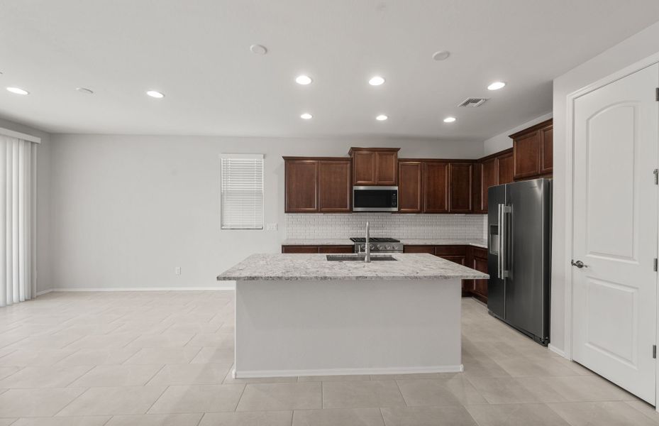 Furnished interior view inside a new home in Sun City Festival, Buckeye (Image 12).