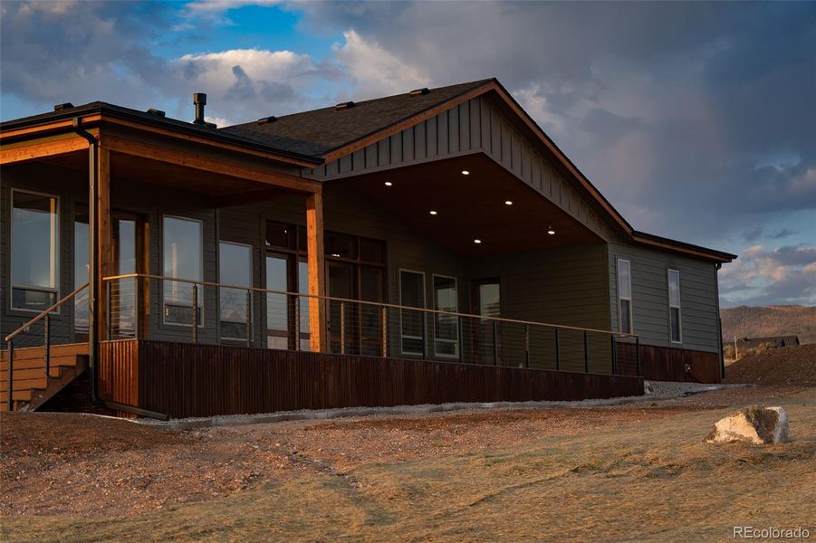 Front exterior of a new home in , Glenwood Springs, CO, highlighting curb appeal (Image 24).
