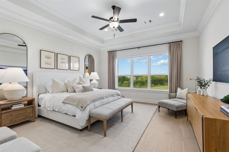 Furnished interior view inside a new home in , Frisco (Image 18). Furnished interior view inside a new home in , Frisco (Image 18).
