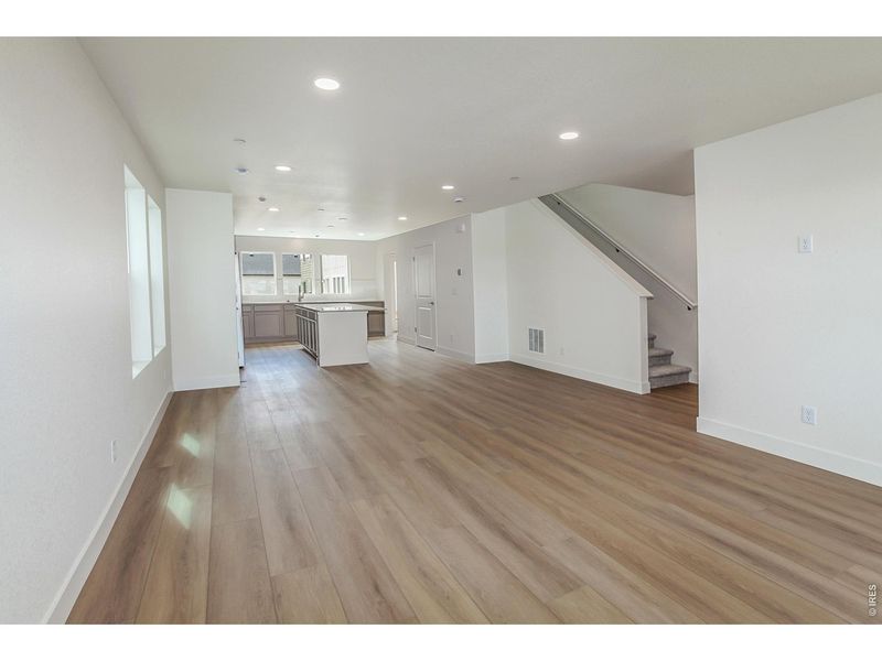 Spacious, unfurnished interior of a new home in Bloom Trailblazer Collection - Single Family Homes, Fort Collins (Image 30). Spacious, unfurnished interior of a new home in Bloom Trailblazer Collection - Single Family Homes, Fort Collins (Image 30).