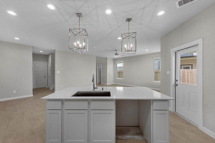 Furnished interior view inside a new home in , Houston (Image 11). Furnished interior view inside a new home in , Houston (Image 11).