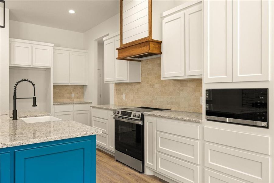 Furnished interior view inside a new home in , Bluff Dale (Image 13).