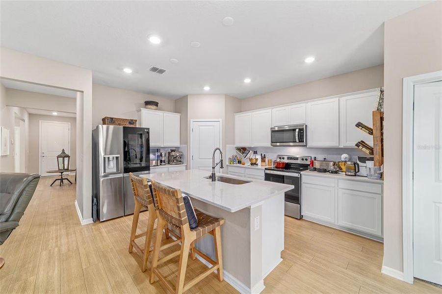 Furnished interior view inside a new home in Del Webb Stone Creek, Ocala (Image 17).