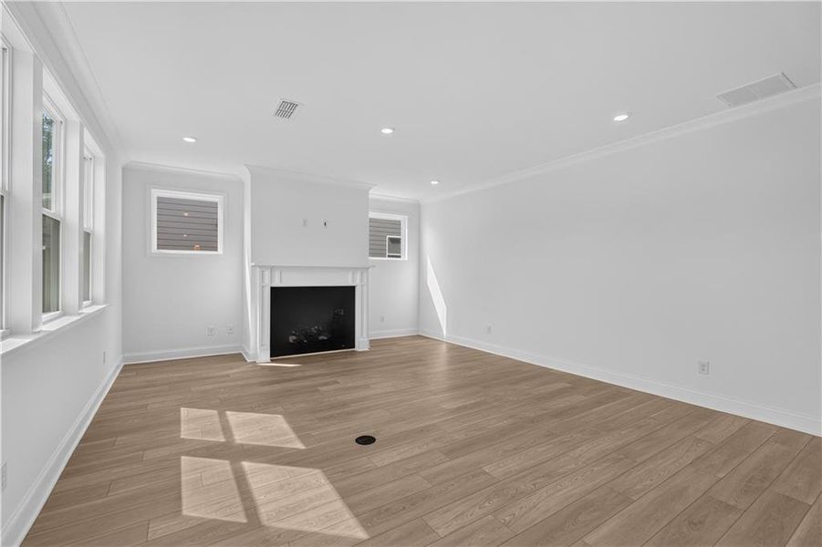 Spacious, unfurnished interior of a new home in Bailey Fence, Dacula (Image 50). Spacious, unfurnished interior of a new home in Bailey Fence, Dacula (Image 50).