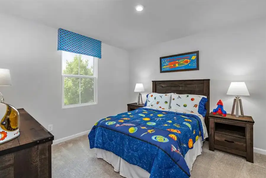 Furnished interior view inside a new home in Cameron Ridge 2-Story, Columbia (Image 27).