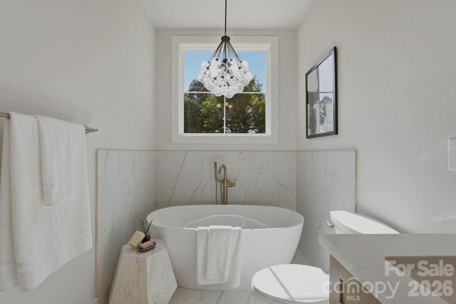 Furnished interior view inside a new home in , Charlotte (Image 38). Furnished interior view inside a new home in , Charlotte (Image 38).