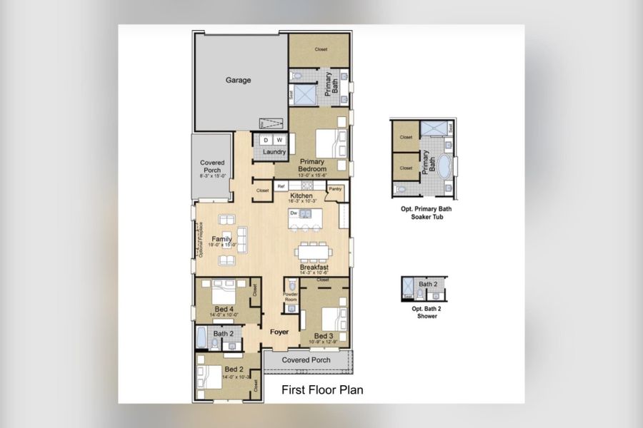 2D floor plan layout of this home in Lockwood, Collierville, TN (Image 2). 2D floor plan layout of this home in Lockwood, Collierville, TN (Image 2).