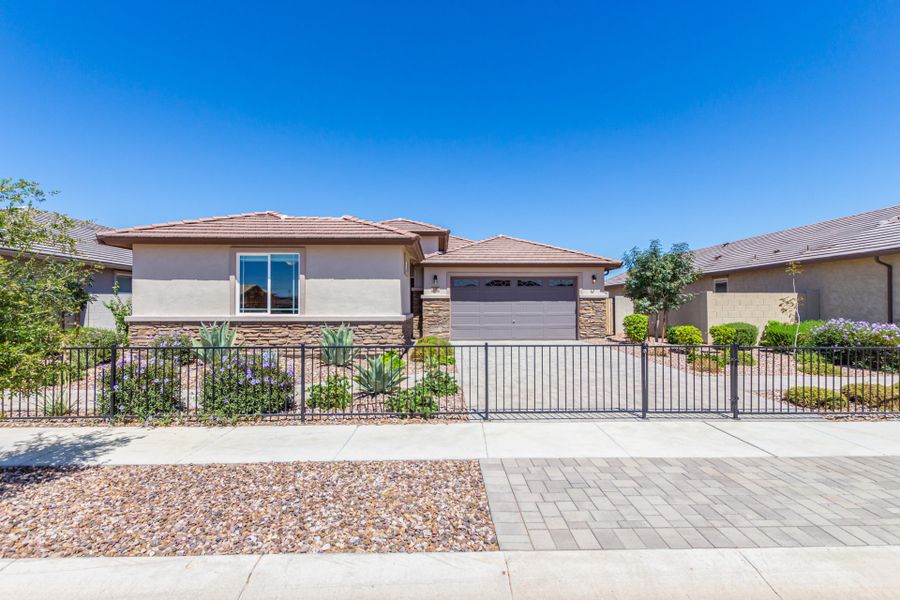 Representative exterior photo of a completed home built from the Plan 4412 by Scott Communities in The Views at Rancho Cabrillo, Peoria, AZ (Image 1).