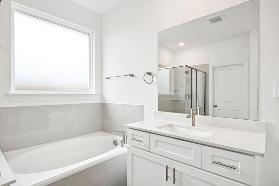 Furnished interior view inside a new home in Montgomery Bend, Montgomery (Image 7).