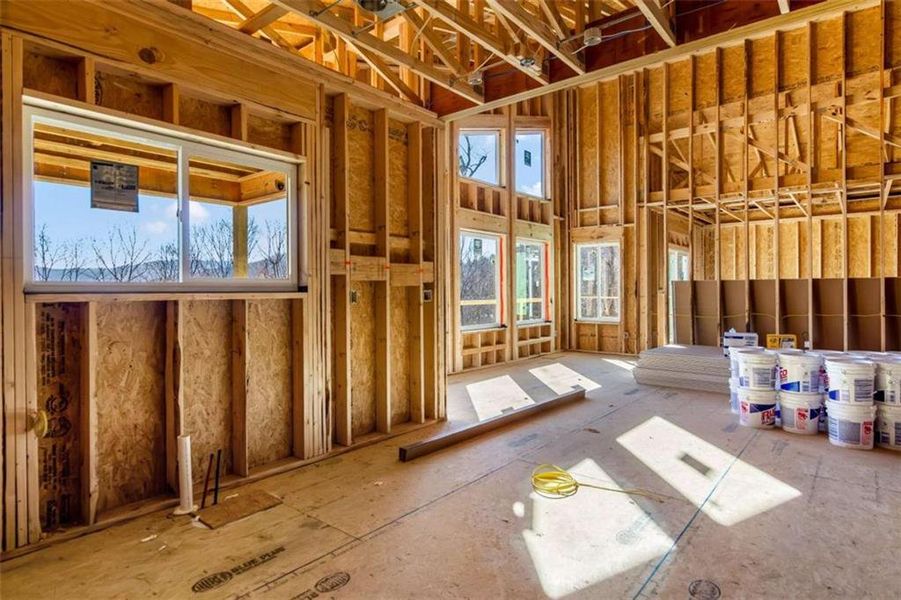 In-progress construction of a new home in , Ellijay, GA (Image 13).