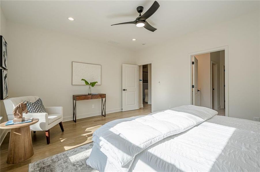 Furnished interior view inside a new home in , Powder Springs (Image 43).