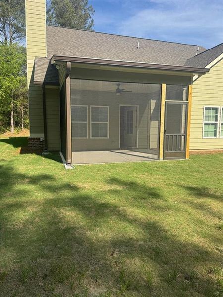Exterior details and patio area of a home in , Covington (Image 5).