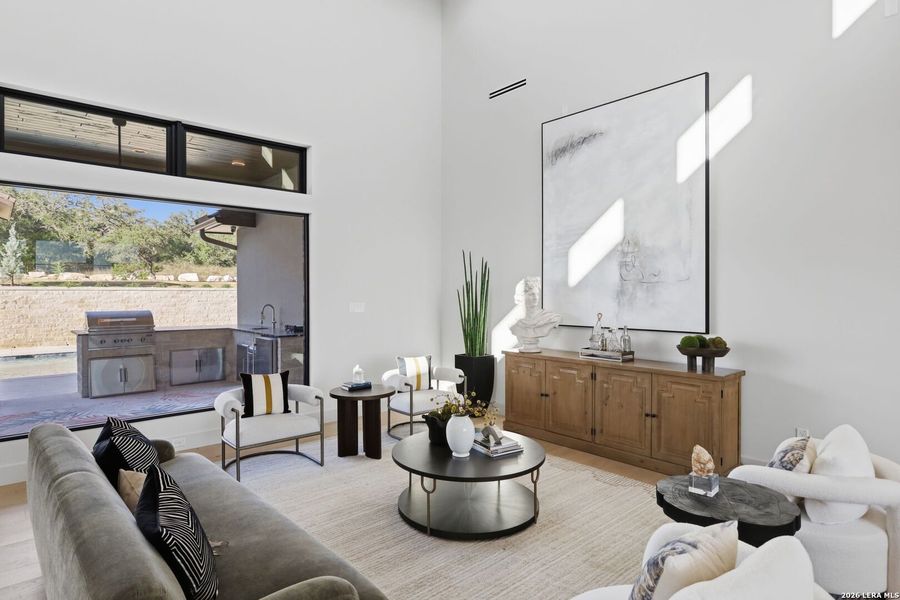 Furnished interior view inside a new home in , Boerne (Image 28).