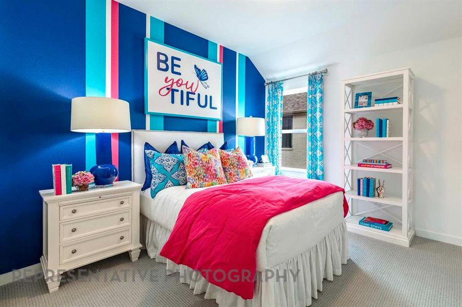 Furnished interior view inside a new home in Bel Air Village: 50ft. lots, Sherman (Image 13).