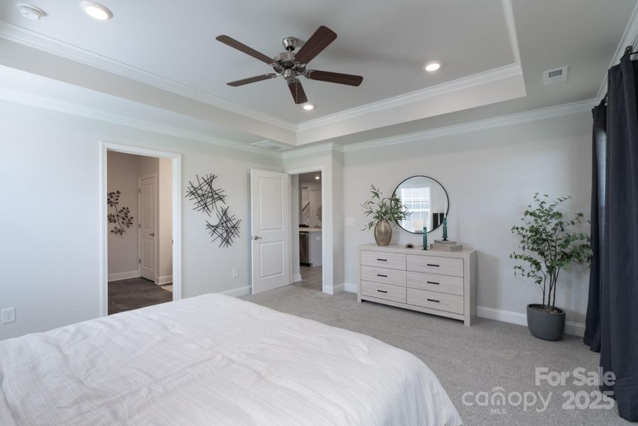Furnished interior view inside a new home in Swann Hills, Statesville (Image 5).