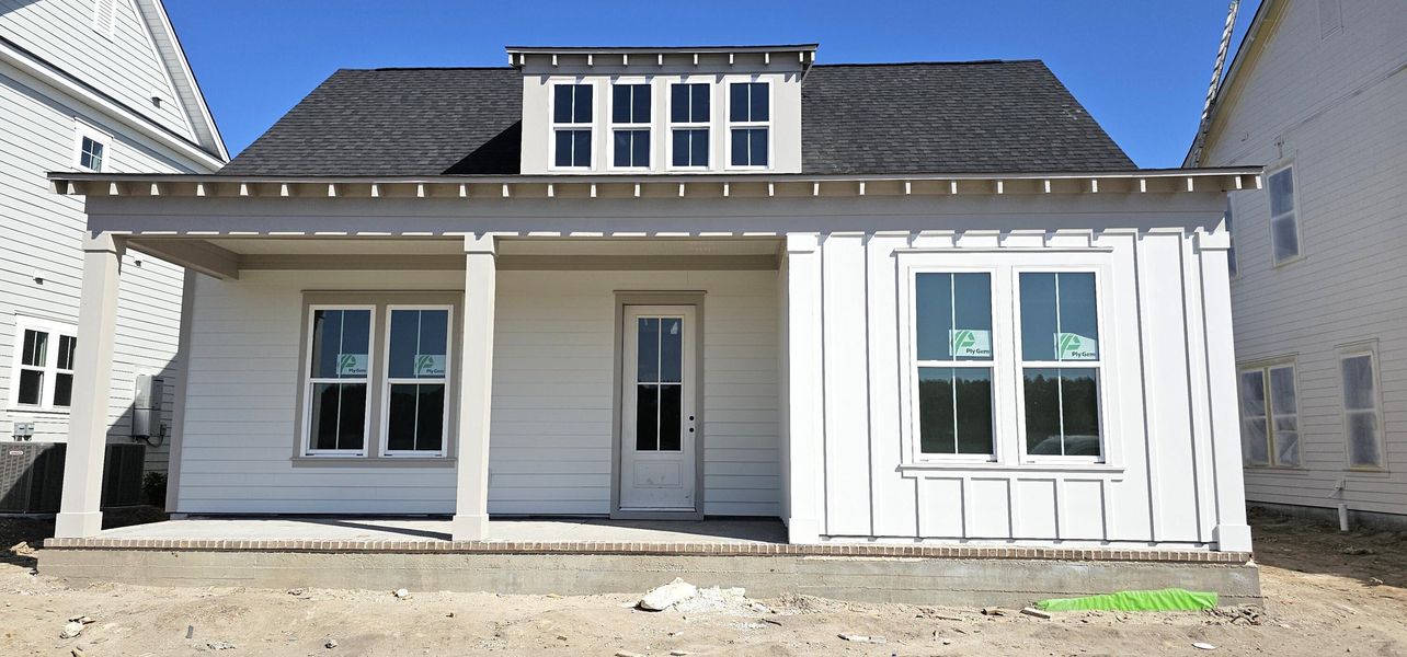 Front exterior of a new home in Nexton, Summerville, SC, highlighting curb appeal (Image 11).