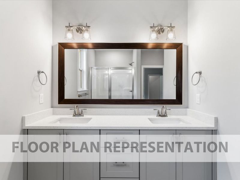 Robin Plan Double Vanity | Ivey Homes Robin Plan Double Vanity | Ivey Homes