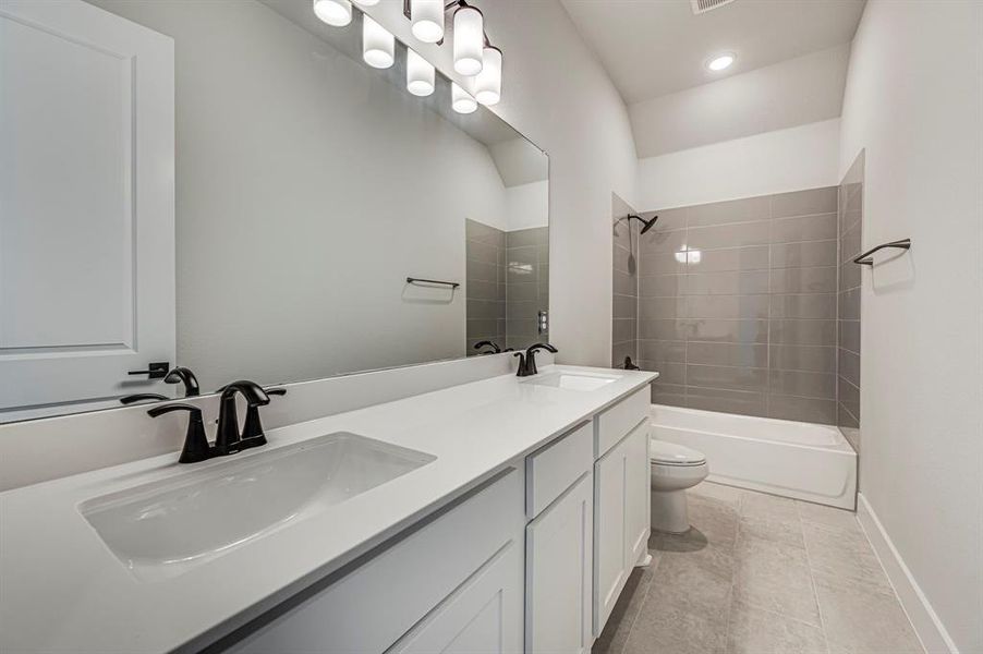 Furnished interior view inside a new home in The Arbors Midlothian, Midlothian (Image 17).