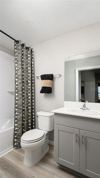 Furnished interior view inside a new home in Crosswinds, Haines City (Image 9).