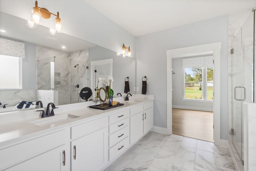 Furnished interior view inside a new home in Parkers Summit, Greer (Image 30).