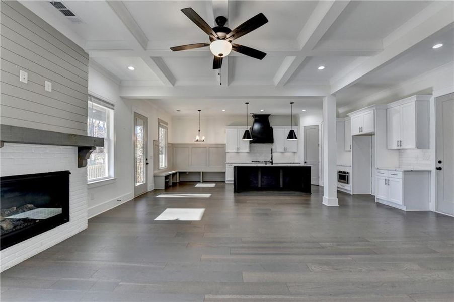 Spacious, unfurnished interior of a new home in , Buford (Image 82).