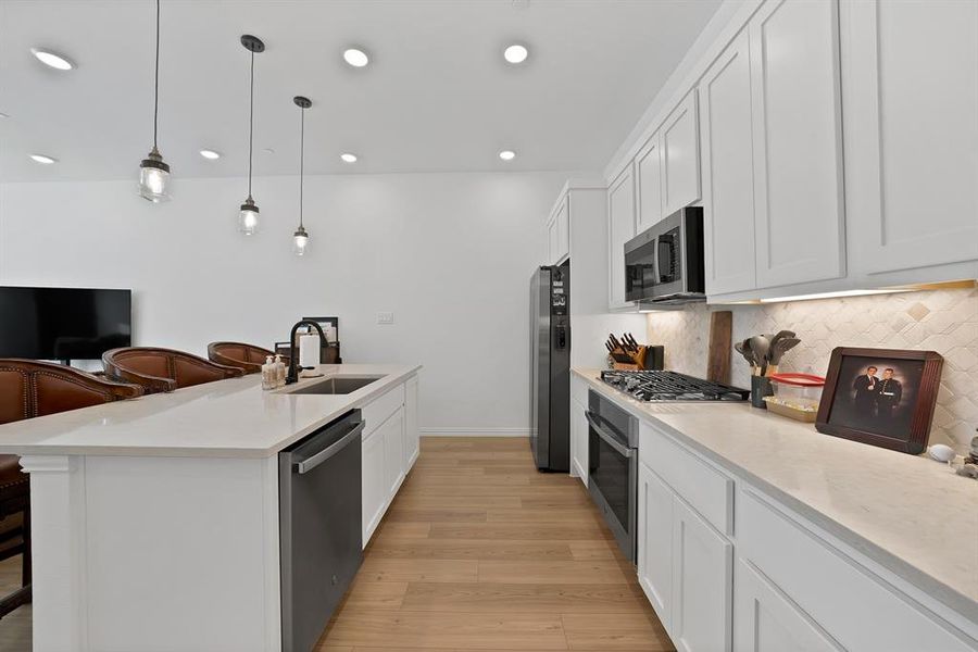 Furnished interior view inside a new home in , North Richland Hills (Image 22).
