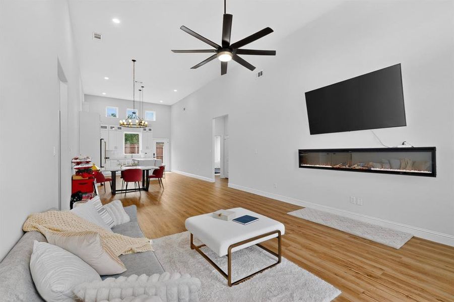 Furnished interior view inside a new home in , Granbury (Image 17).