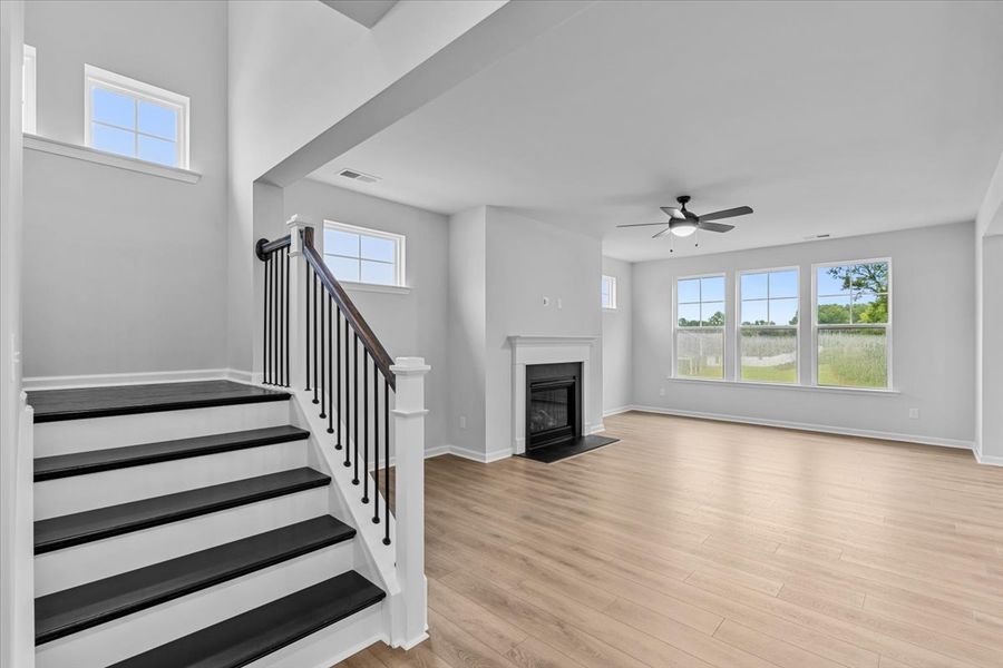 Spacious, unfurnished interior of a new home in Fieldstone, Lexington (Image 24). Spacious, unfurnished interior of a new home in Fieldstone, Lexington (Image 24).