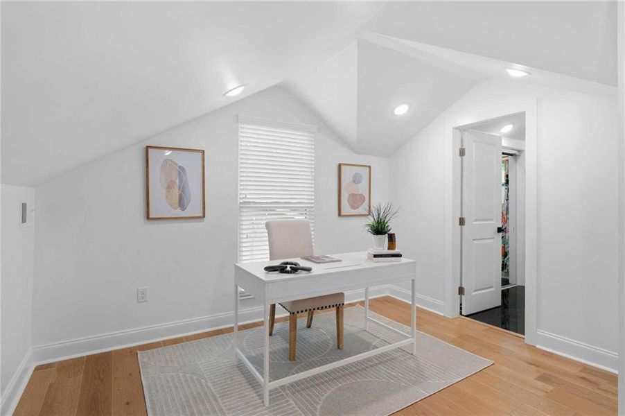Furnished interior view inside a new home in , Decatur (Image 7).