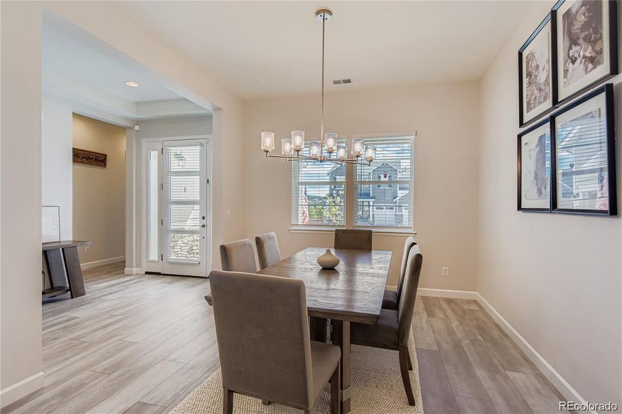 Furnished interior view inside a new home in , Castle Rock (Image 20).