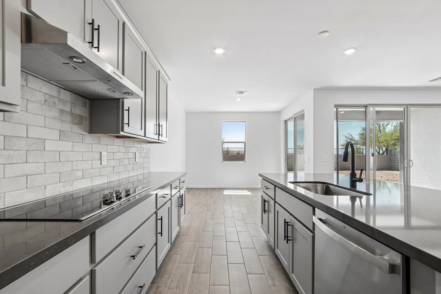 Gourmet kitchen featuring the Foundry Collection Gourmet kitchen featuring the Foundry Collection