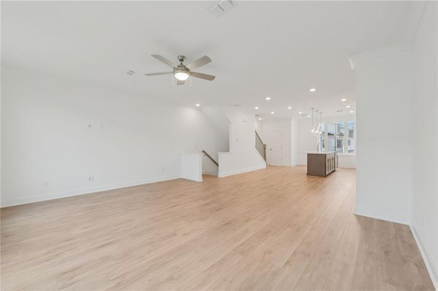 Spacious, unfurnished interior of a new home in , Buford (Image 28). Spacious, unfurnished interior of a new home in , Buford (Image 28).