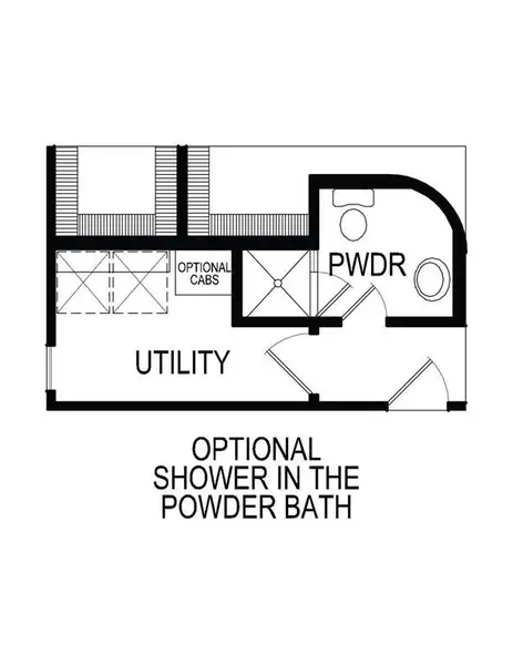 2D floor plan layout of this home in Grayhawk Addition, Forney, TX (Image 6).