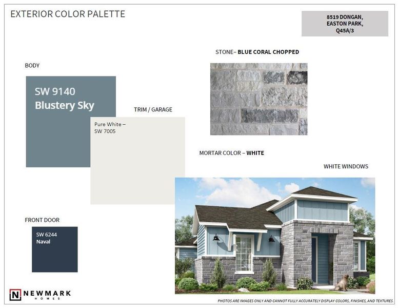 Exterior Color Palette