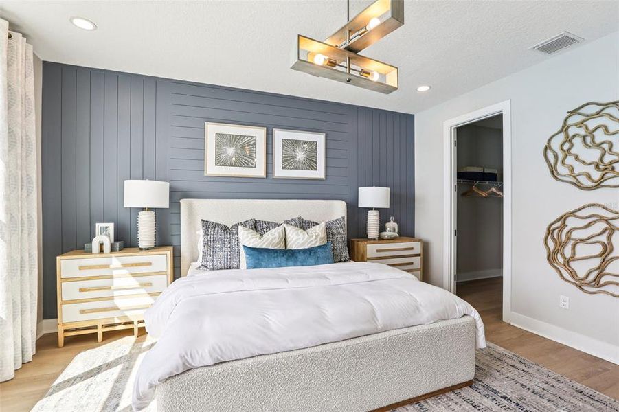 Furnished interior view inside a new home in , San Antonio (Image 42).