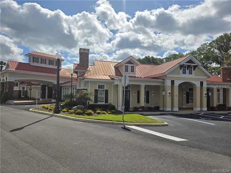 Front exterior of a new home in Wyld Palms, Inverness, FL, highlighting curb appeal (Image 16).