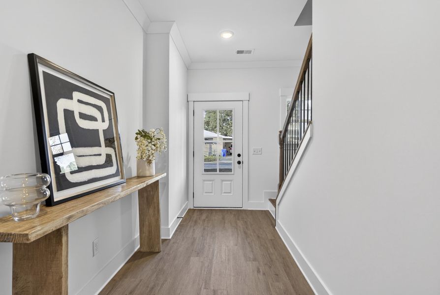Furnished interior view inside a new home in , Charleston (Image 10).