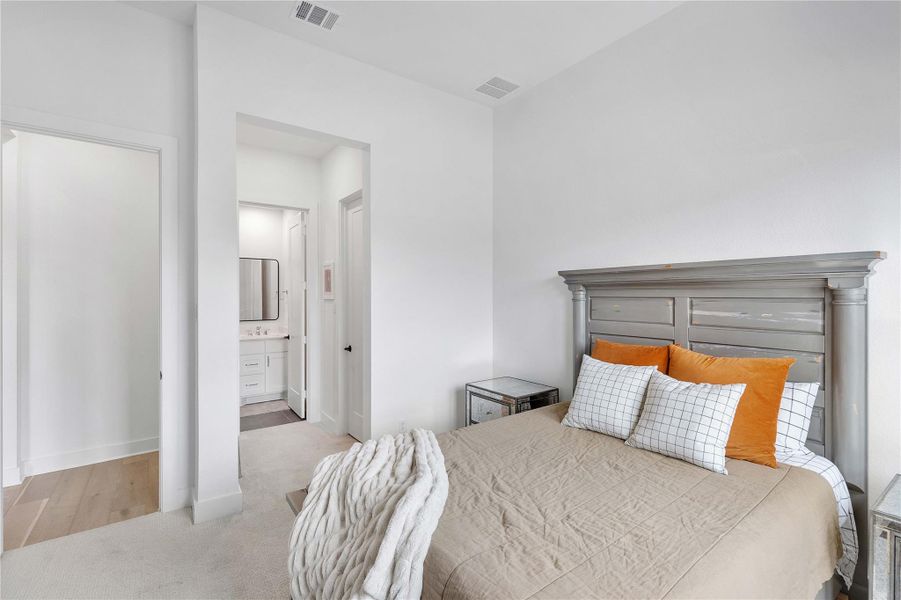 Furnished interior view inside a new home in , Spring (Image 47).